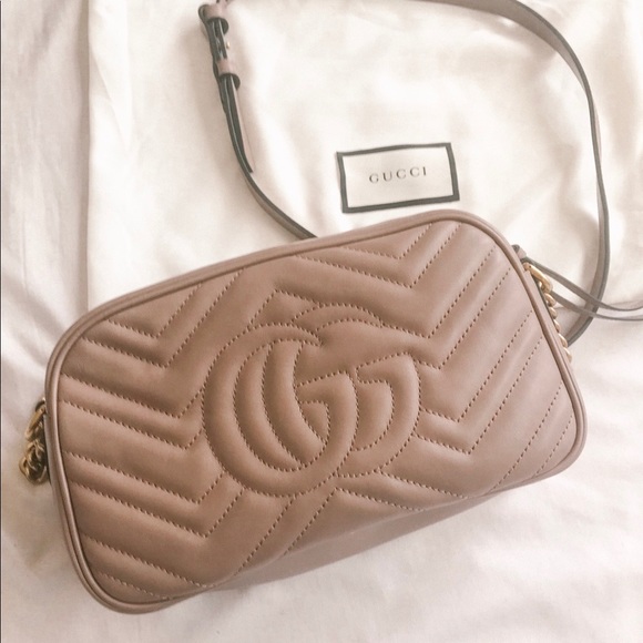 Gucci Marmont Metalasse Leather Bag - Picture 3 of 3